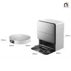 Roborock Saros 20 Sonic - Robot Hút Bụi Lau Nhà 2026 tại Vua Nhà Bếp Đức 11