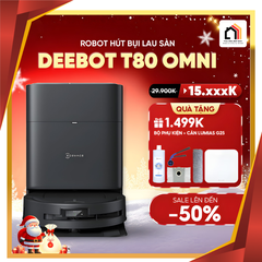 Ecovacs Deebot T80 Omni - Robot hút bụi lau nhà thế hệ mới 2026 tại Vua Nhà Bếp Đức 00