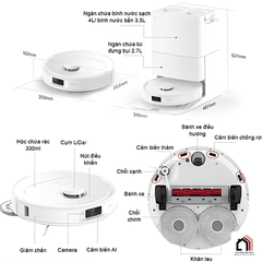 Roborock Q Revo MaxV - Robot Hút Bụi Roborock 2026 tại Vua Nhà Bếp Đức 20