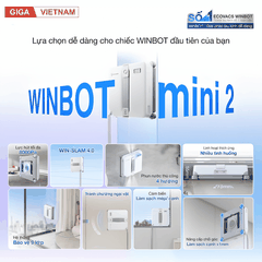 Ecovacs Winbot Mini 2 - Robot lau kính Ecovacs 2026 tại Giga Việt Nam x Vua Nhà Bếp Đức 02
