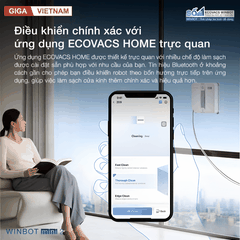 Ecovacs Winbot Mini 2 - Robot lau kính Ecovacs 2026 tại Giga Việt Nam x Vua Nhà Bếp Đức 18