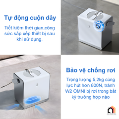 Ecovacs Winbot W2 Pro Omni – Robot lau khính thế hệ mới tại Vua Nhà Bếp Đức 03