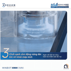 Ecovacs Winbot W2S Omni - Robot lau kính Ecovacs 2026 tại Vua Nhà Bếp Đức 07