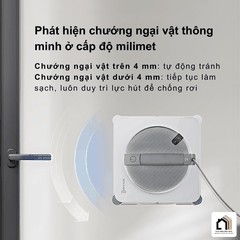 Ecovacs Winbot W2S Omni - Robot lau kính Ecovacs 2026 tại Vua Nhà Bếp Đức 09