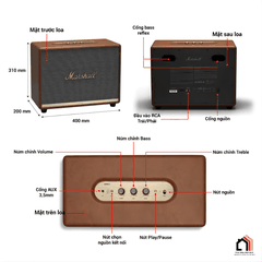 Loa Marshall Woburn 2 - Siêu Phẩm Loa Thông Minh 2026 tại Vua Nhà Bếp Đức 15