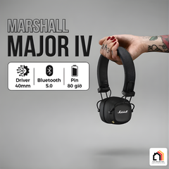 Marshall Major IV - Siêu Phẩm Tai Nghe Thông Minh 2026 tại Vua Nhà Bếp Đức 02