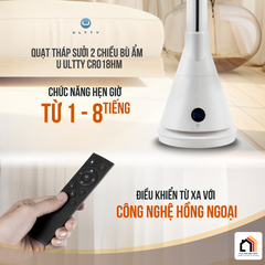 U ULTTY CR018HM - Quạt Tháp Sưởi 2 Chiều Bù Ẩm 2026 tại Vua Nhà Bếp Đức 07