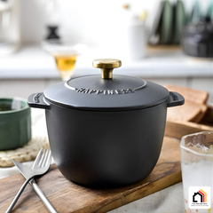 Nồi Gang Thô Happiness - Sản Phẩm Cao Cấp 2026 tại Vua Nhà Bếp Đức 04