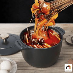 Nồi Gang Thô Happiness - Sản Phẩm Cao Cấp 2026 tại Vua Nhà Bếp Đức 02