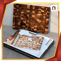 Thớt gỗ Teak Kaiyo tai Vua Nhà Bếp Đức 01