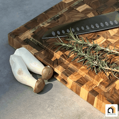 Thớt gỗ Teak Kaiyo tai Vua Nhà Bếp Đức 02