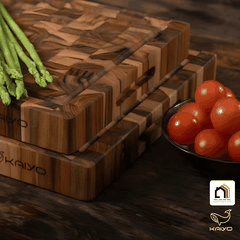 Thớt gỗ Teak Kaiyo tai Vua Nhà Bếp Đức 05