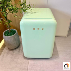 Tủ lạnh Retro HCK 107L phiên bản EU (kem, xanh mint, trắng) tại Vua Nhà Bếp Đức 04