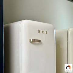 Tủ lạnh Retro HCK 107L phiên bản EU (kem, xanh mint, trắng) tại Vua Nhà Bếp Đức 09