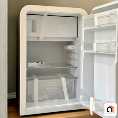 Tủ lạnh Retro HCK 107L phiên bản EU (kem, xanh mint, trắng) tại Vua Nhà Bếp Đức 10