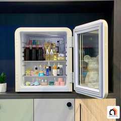 TỦ LẠNH MỸ PHẨM & ĐỒ UỐNG HCK 48L TẠI VUA NHÀ BẾP ĐỨC 03