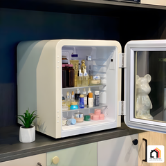 TỦ LẠNH MỸ PHẨM & ĐỒ UỐNG HCK 48L TẠI VUA NHÀ BẾP ĐỨC 04