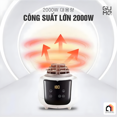 TỦ SẤY CAO CẤP GUME GM-8222 - MÀU TÍM TẠI VUA NHÀ BẾP ĐỨC-06