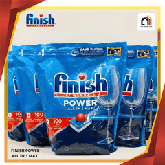 VIÊN RỬA BÁT FINISH POWER ALL IN 1 MAX tại VUA NHÀ BẾP ĐỨC 01