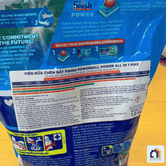 VIÊN RỬA BÁT FINISH POWER ALL IN 1 MAX tại VUA NHÀ BẾP ĐỨC 05