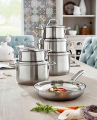BỘ NỒI WMF BRILLANT 6 MÓN CHÍNH HÃNG