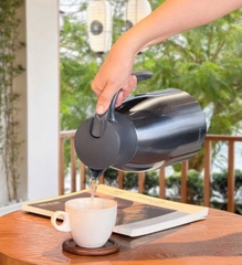 PHÍCH GIỮ NHIỆT 2 LỚP INOX KAIYO 2L