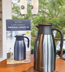 PHÍCH GIỮ NHIỆT 2 LỚP INOX KAIYO 2L