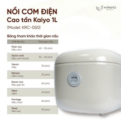 Nồi cơm cao tần Kaiyo 1L