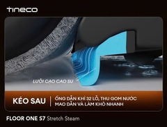 Cây lau nhà thông minh Tineco FLOOR ONE S7 Stretch Steam
