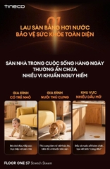 Cây lau nhà thông minh Tineco FLOOR ONE S7 Stretch Steam