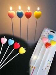 เทียน 4 หัวใจ 4 สี