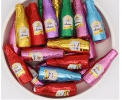 ช็อคโกแลต - ขวดไวน์สีสันสดใส (500 กรัม)