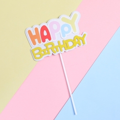 HPBD FOAM ติดตัวอักษร 2 ชั้น - เหลือง
