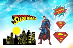 การ์ดกระดาษ Castle Supper Man ใหม่