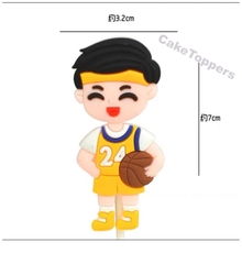 รูปปั้น- เสื้อบาสเก็ตบอลพลาสติกเด็กชาย 24 ตัว .