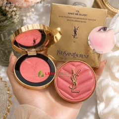 Phấn Má Hồng YSL Make Me Blush Bold Blurring Blush 93 Restless Rosé – Màu Hồng San Hô Ánh Nhũ