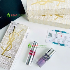 Set 2 Son Dưỡng YSL Loveshine Candy Glaze 02 & Plumping Lip Oil Gloss 01