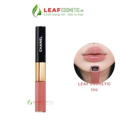 Son Kem Hai Đầu Chanel Le Rouge Duo Ultra Tenue 186 Pink Nude – Màu Hồng Nude