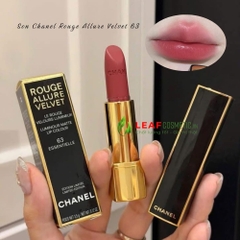 Son Chanel Rouge Allure Velvet Luminous Matte Limited Edition 63 Essentielle - Màu Hồng Nâu