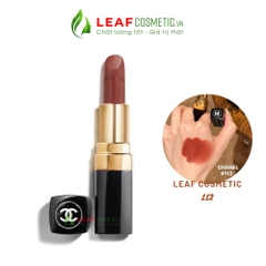 Son Chanel Rouge Coco Longwear Satin Lipstick 112 Opportunity – Màu Đỏ Nâu Caramel