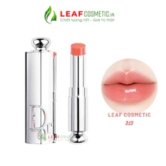 Son Dior Addict Glass 212 Tutu - Màu Cam San Hô (Vỏ Bạc)