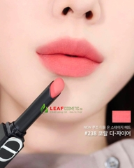 Son Thỏi Dior Rouge Dior On Stage 238 Coral D-Sire – Màu Đỏ Cam San Hô