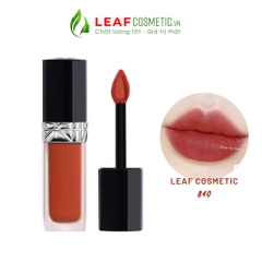 Son Kem Dior Rouge Forever Liquid 840 Forever Radiant – Màu Đỏ Cam Đất