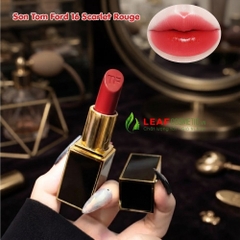 Son Thỏi Tom Ford Lip Color 16 Scarlet Rouge (Vỏ Đen)