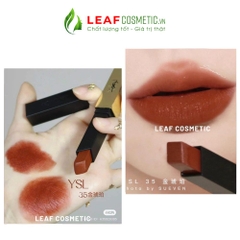 Son Thỏi YSL Rouge Pur Couture The Slim 35 Loud Brown - Màu Cam Cháy Pha Nâu (Fullbox)