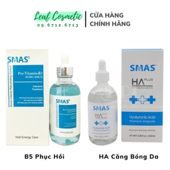 Serum Cấp Nước Sáng Da SMAS HA Plus Hyaluronic Acid Premium Ampoule