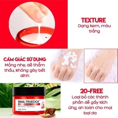Kem dưỡng ẩm phục hồi, cải thiện sẹo lỏm chiết xuất ốc sên Some by mi Snail truecica Miracle Repair Cream