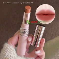 Son Dưỡng YSL Lovenude Lip Blusher 03 Taupe Flirt Chính Hãng - Màu Nâu Cam Đất