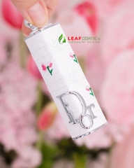 Vỏ Son Dior Addict Case Flowery Cannage Limited - Màu Trắng Họa Tiết