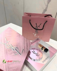 Set Quà Tặng YSL Limited 2026 2 Món (Cushion Vỏ Hồng & Son Mini)